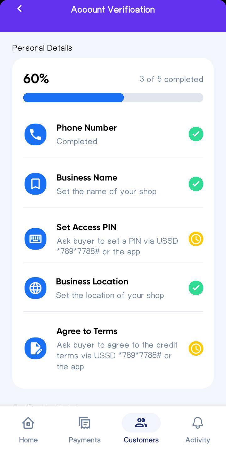 Verfiy Buyer Form