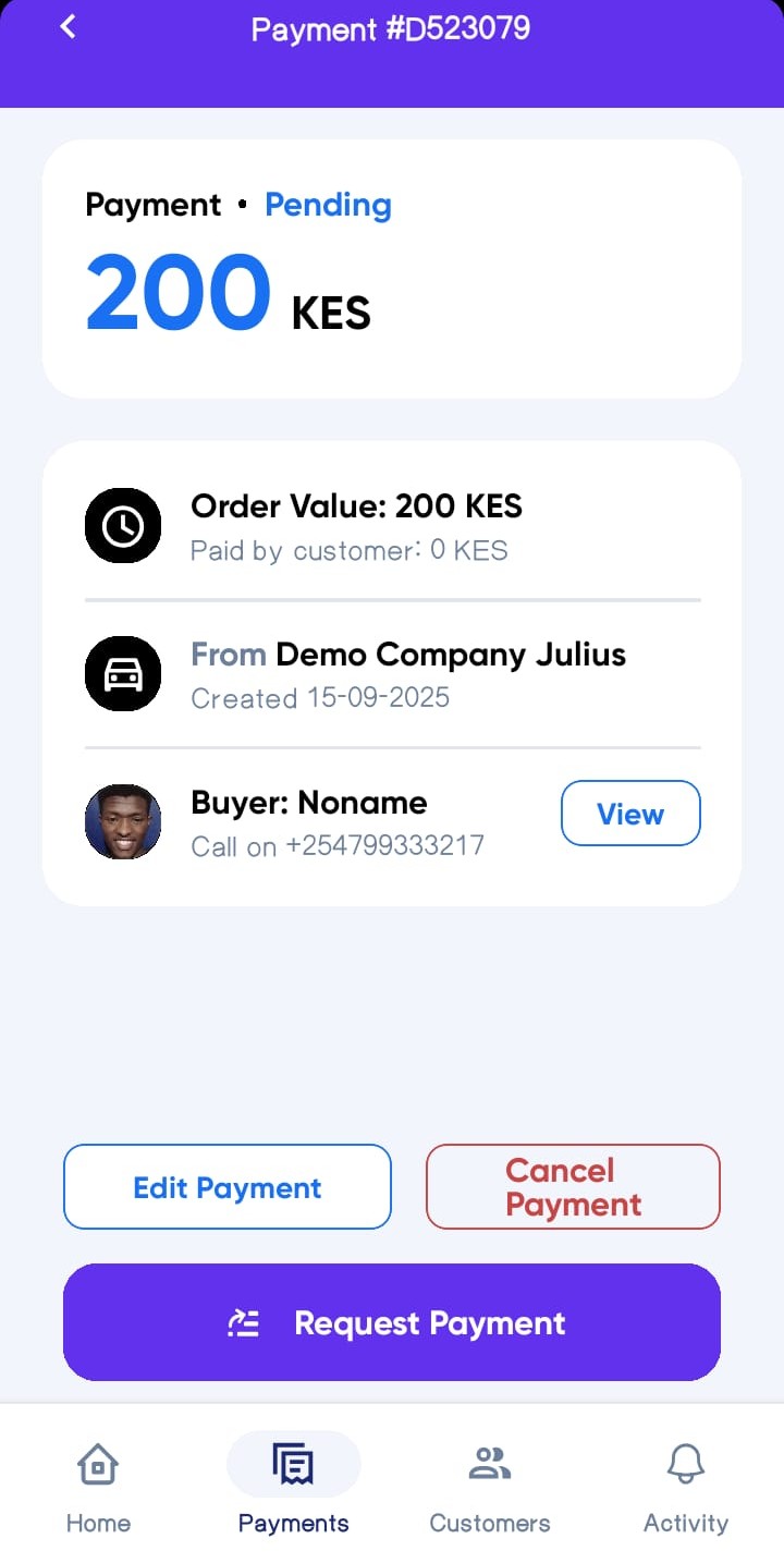 Payment Details