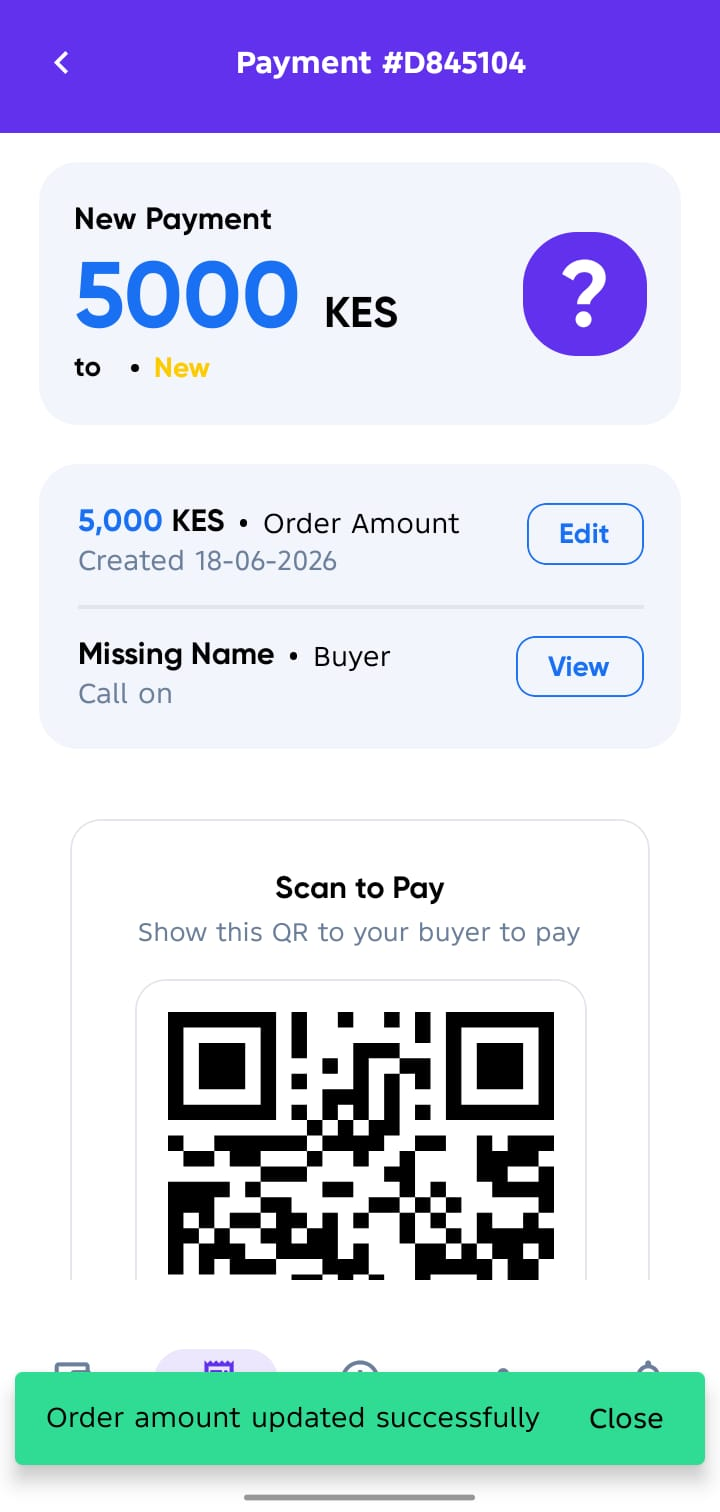 Payment Edit Action 2
