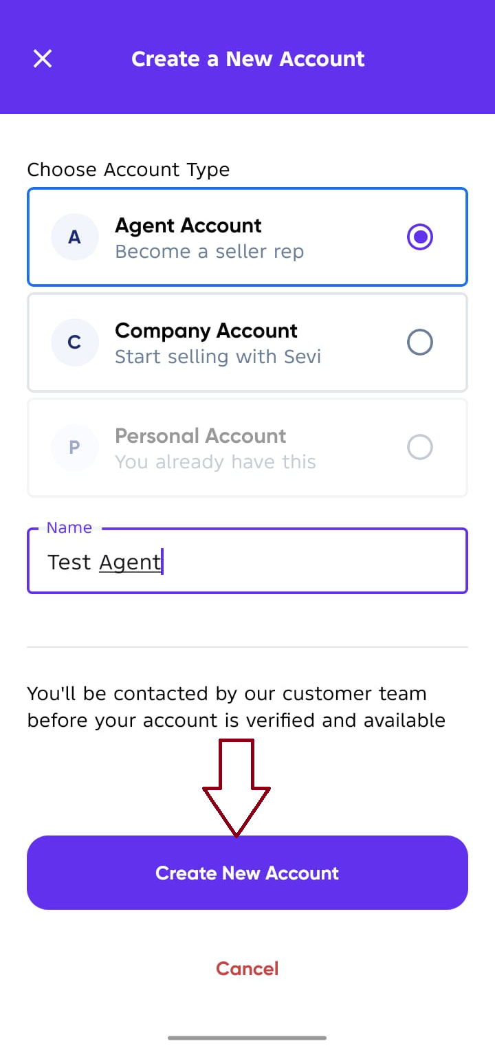 account type