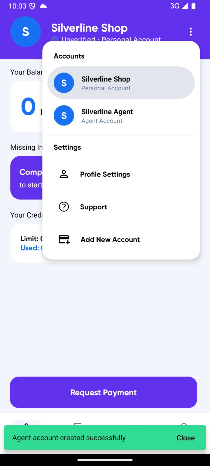 success agent account