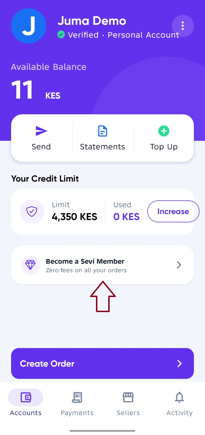 Sevi membership