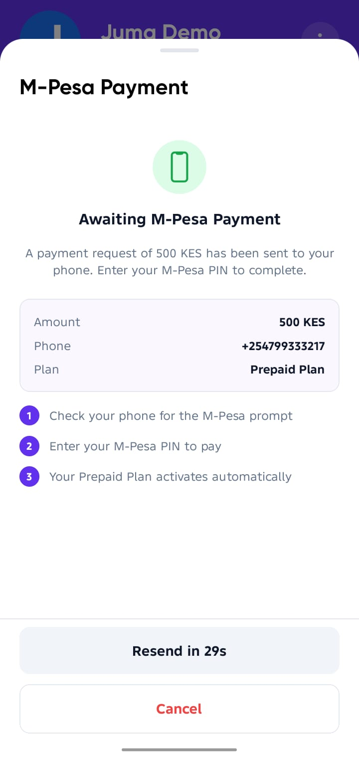 Sevi membership mpesa prompt
