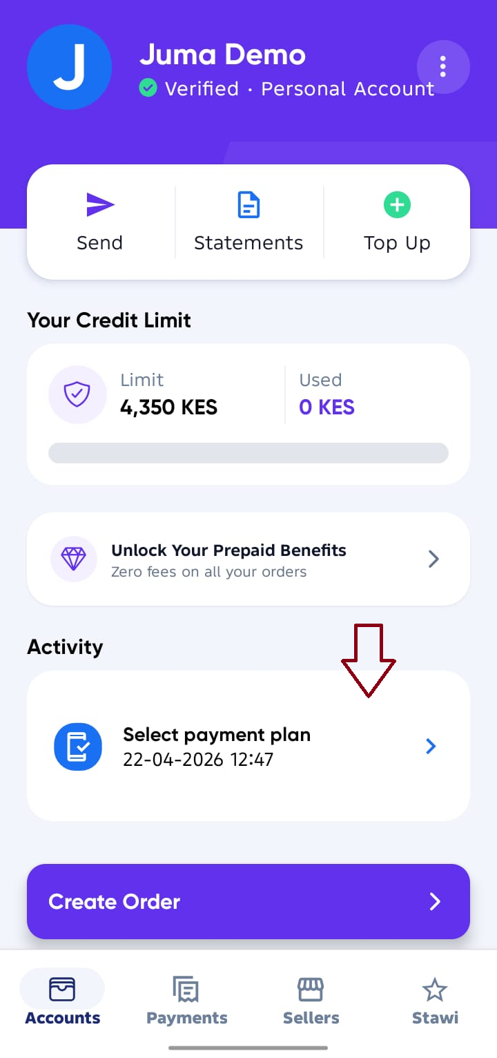 activity screen