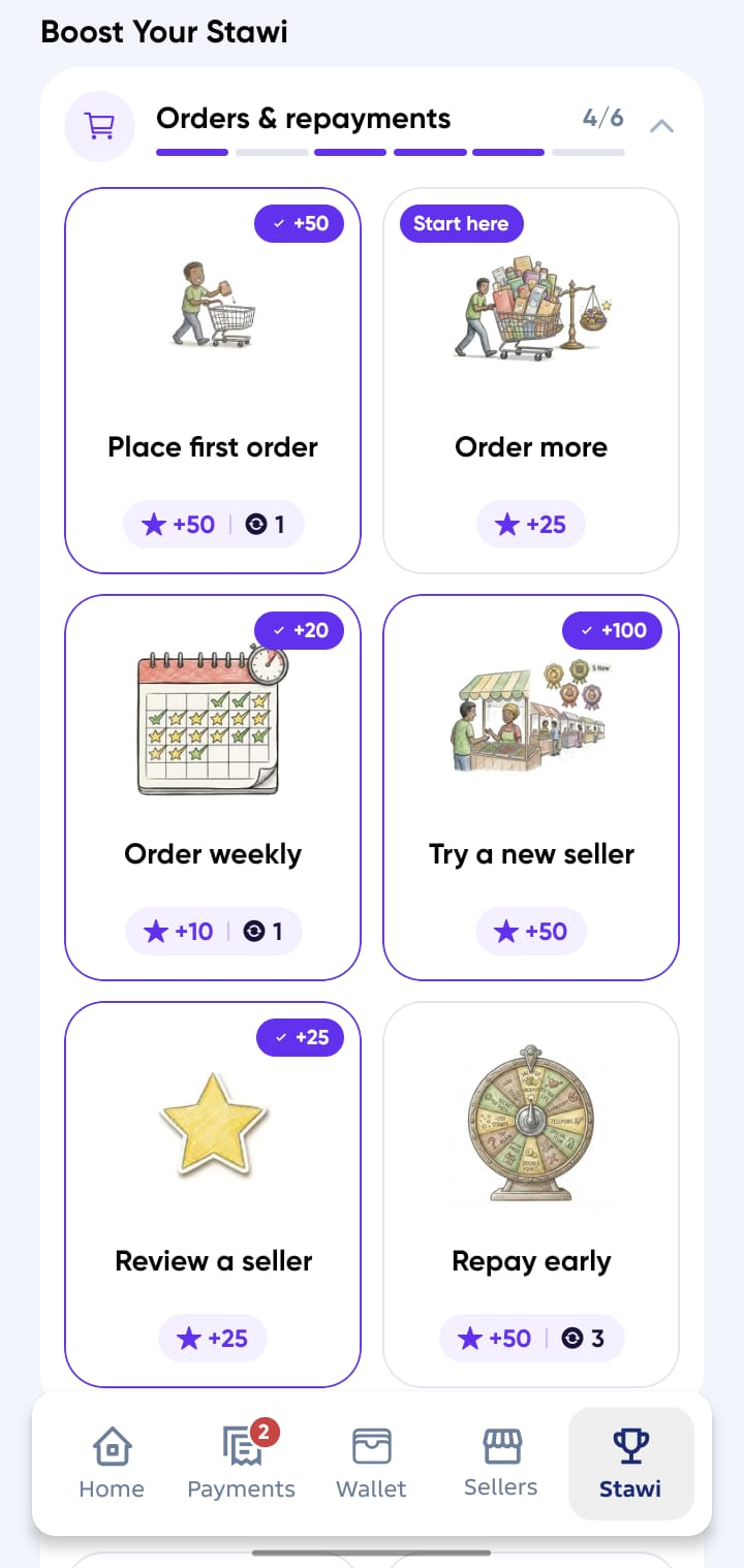 Grow with Orders