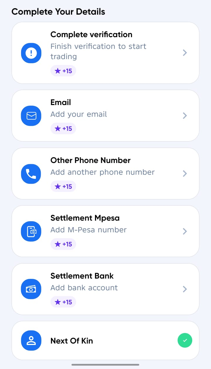 Complete your details