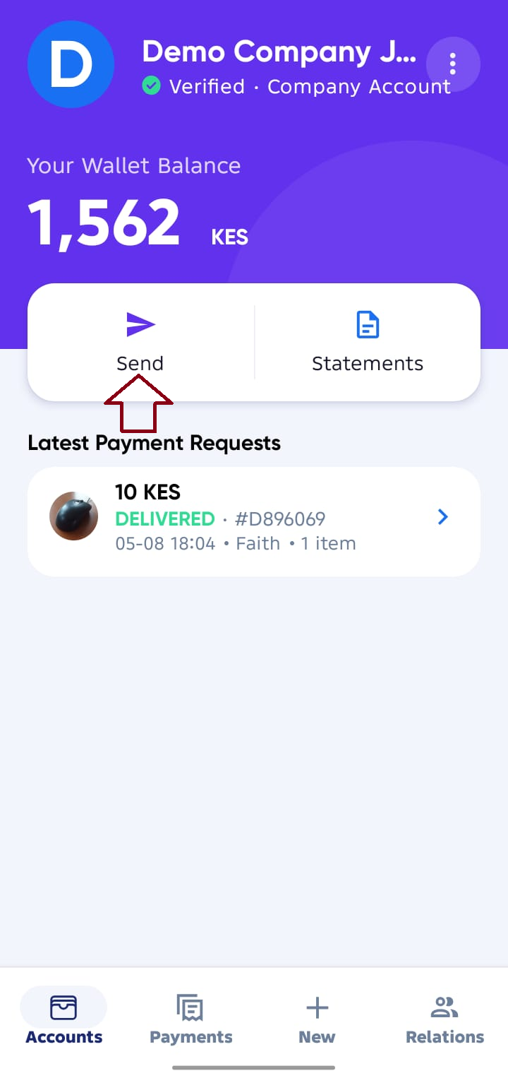 Send money
