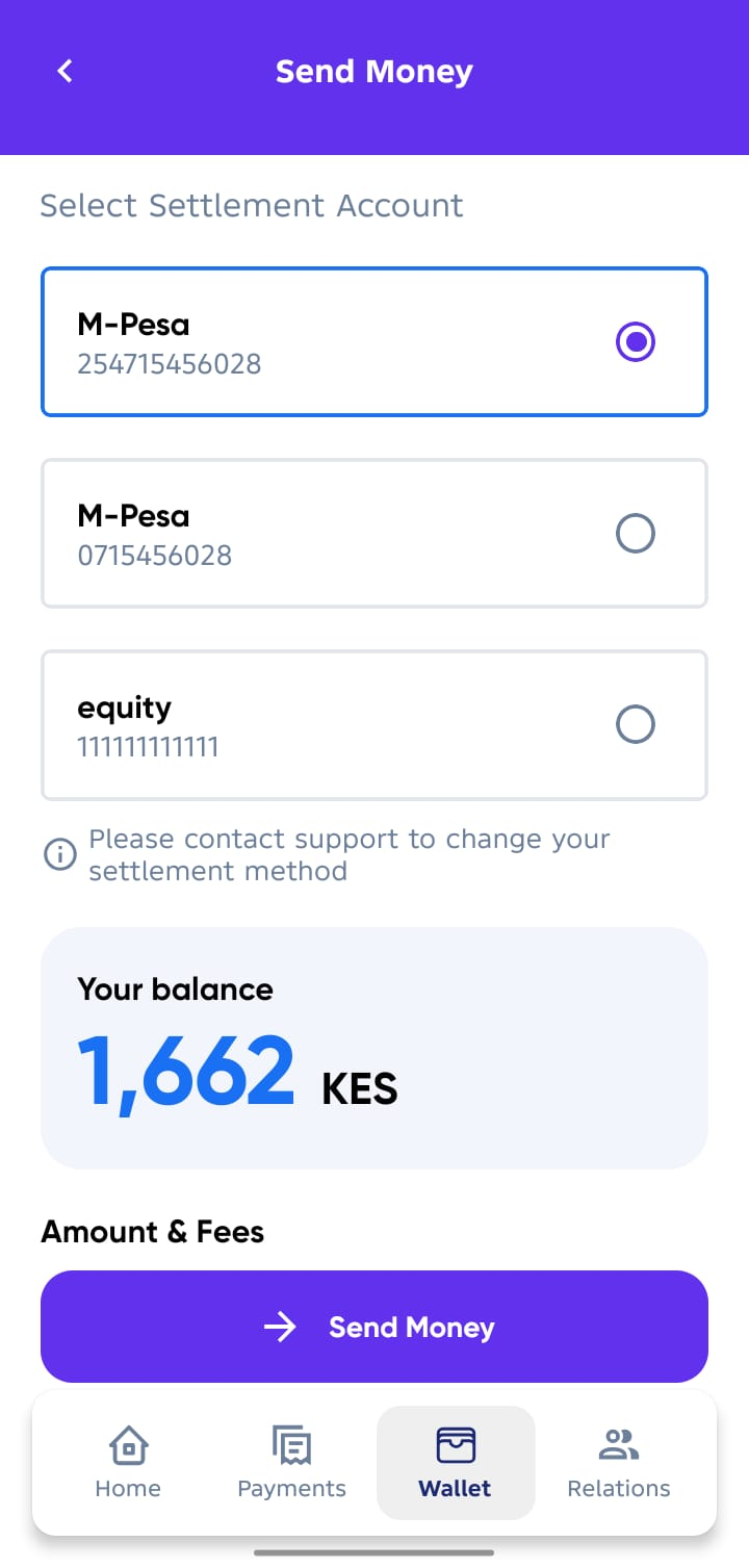 Send money 1